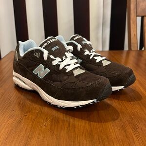 New Balance 992 KJ992BRG Shoes Sneakers new brown Boys Girls Youth Size 5.5
